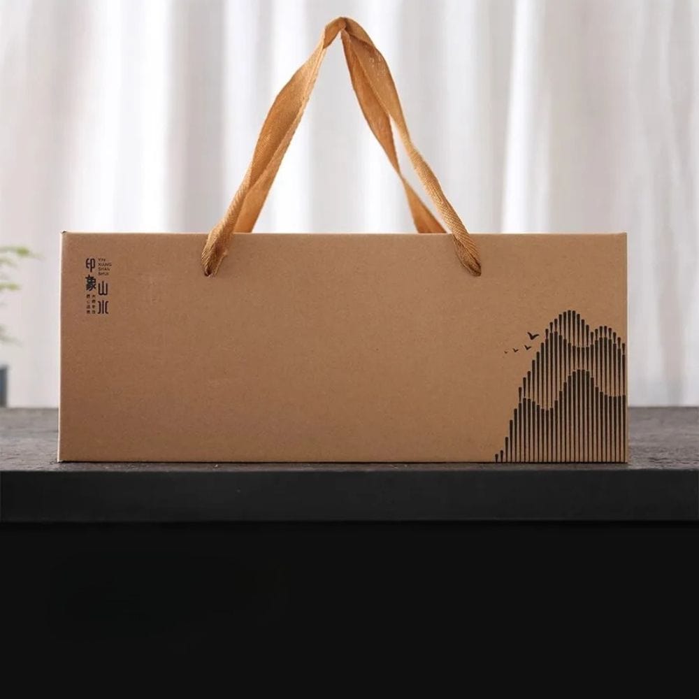 Service à thé céramique vintage 1 théière 4 tasses & boîte à thé