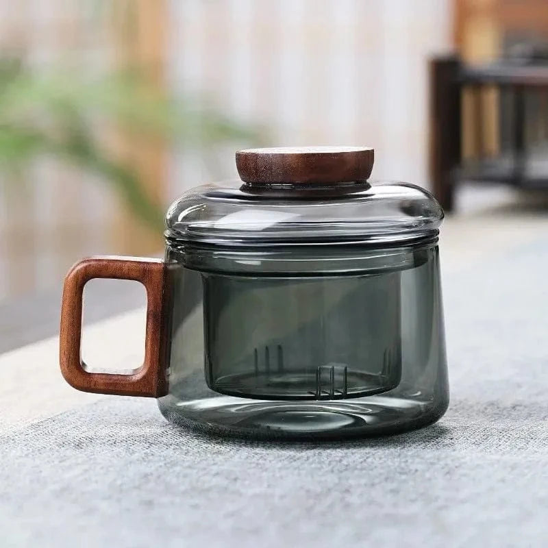Tasse à thé en verre avec filtre amovible 300 ml