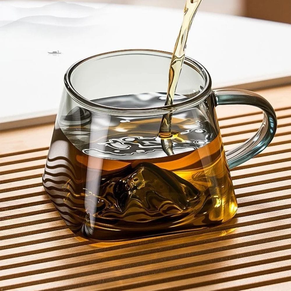 Tasse à thé en verre borosilicate 240 ml (à l’unité ou par lot)