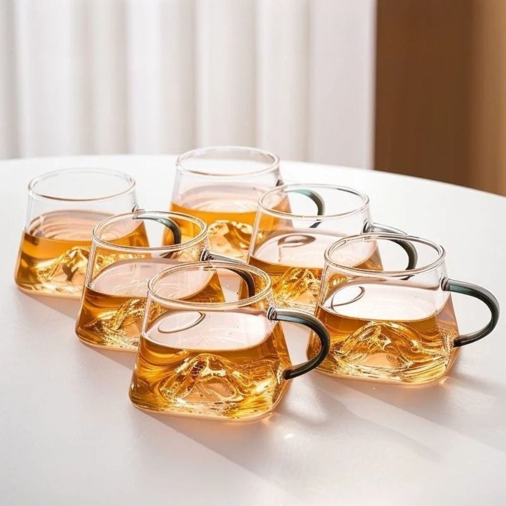 Tasse à thé en verre borosilicate 240 ml (à l’unité ou par lot)