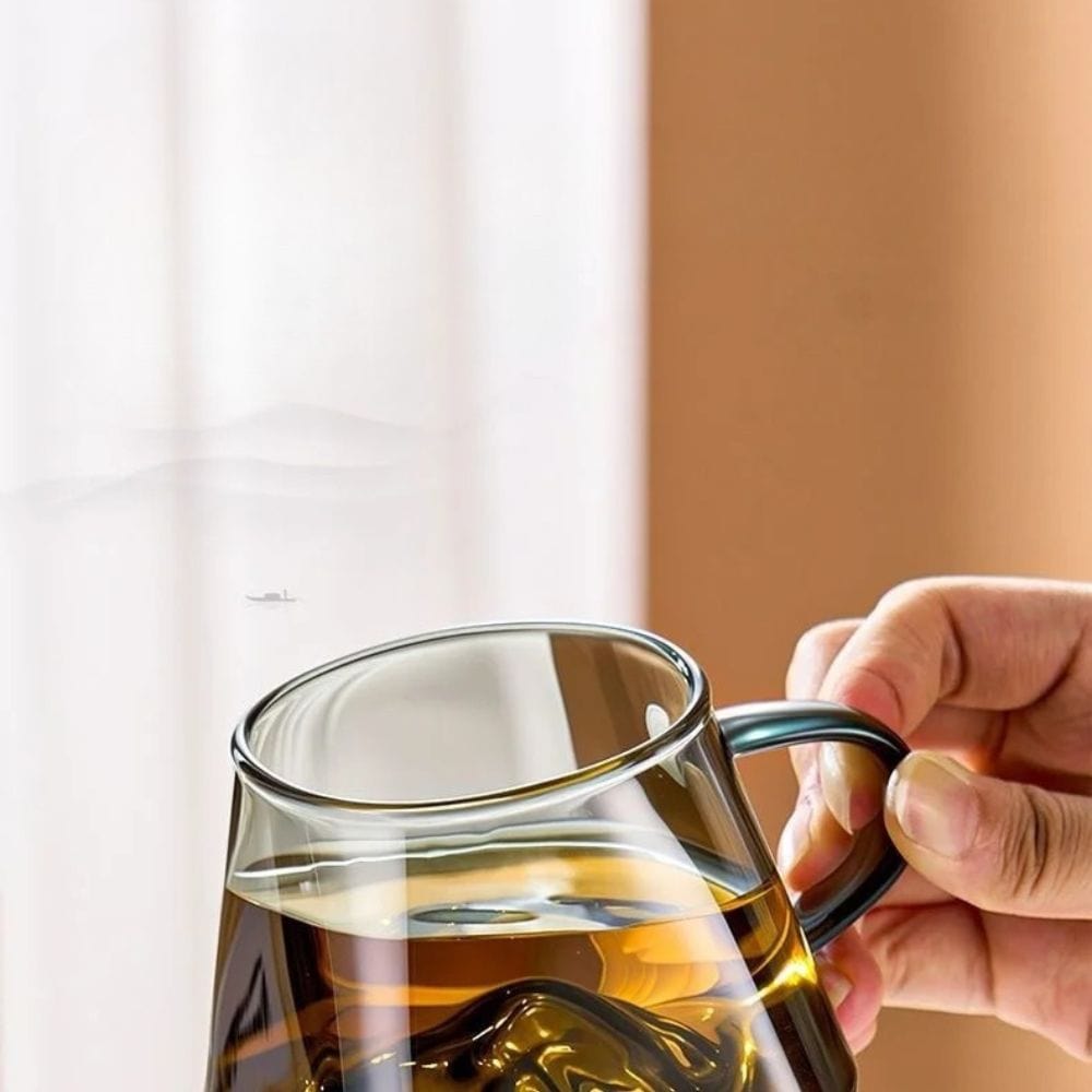 Tasse à thé en verre borosilicate 240 ml (à l’unité ou par lot)