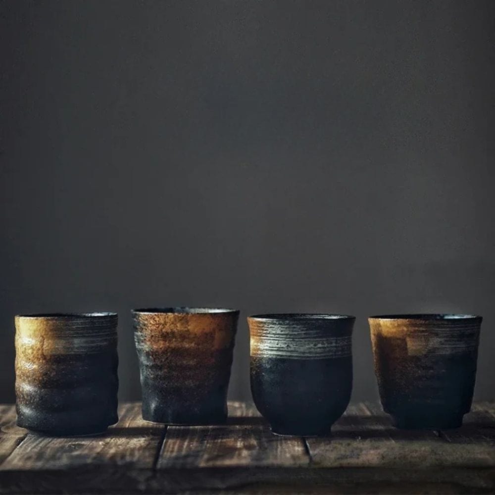 Tasse à thé japonaise en céramique artisanale 250 ml