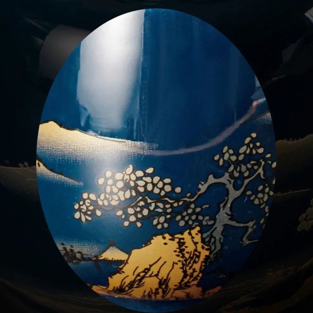 Tasse à thé japonaise noire en céramique 180 ml