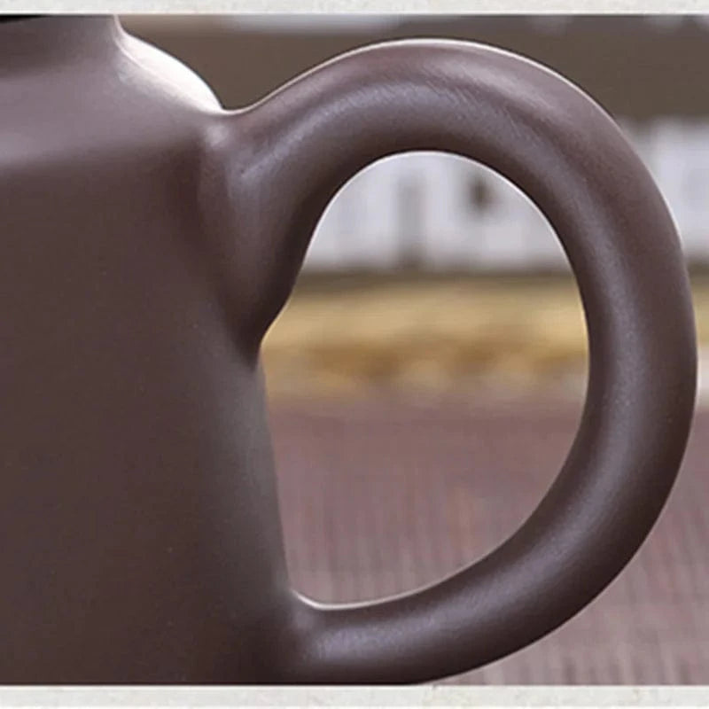 Théière artisanale argile violette 240 ml