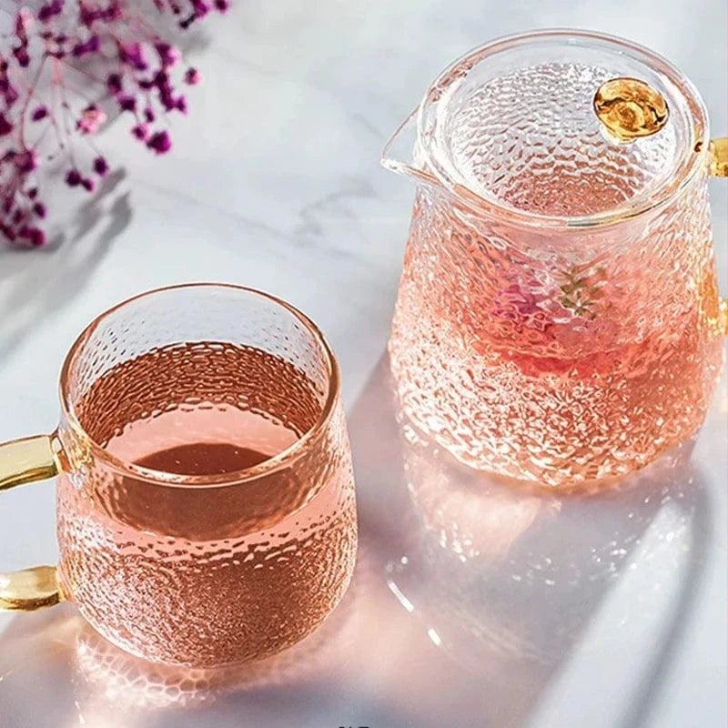 Théière en verre avec filtre 450 à 1000 ml