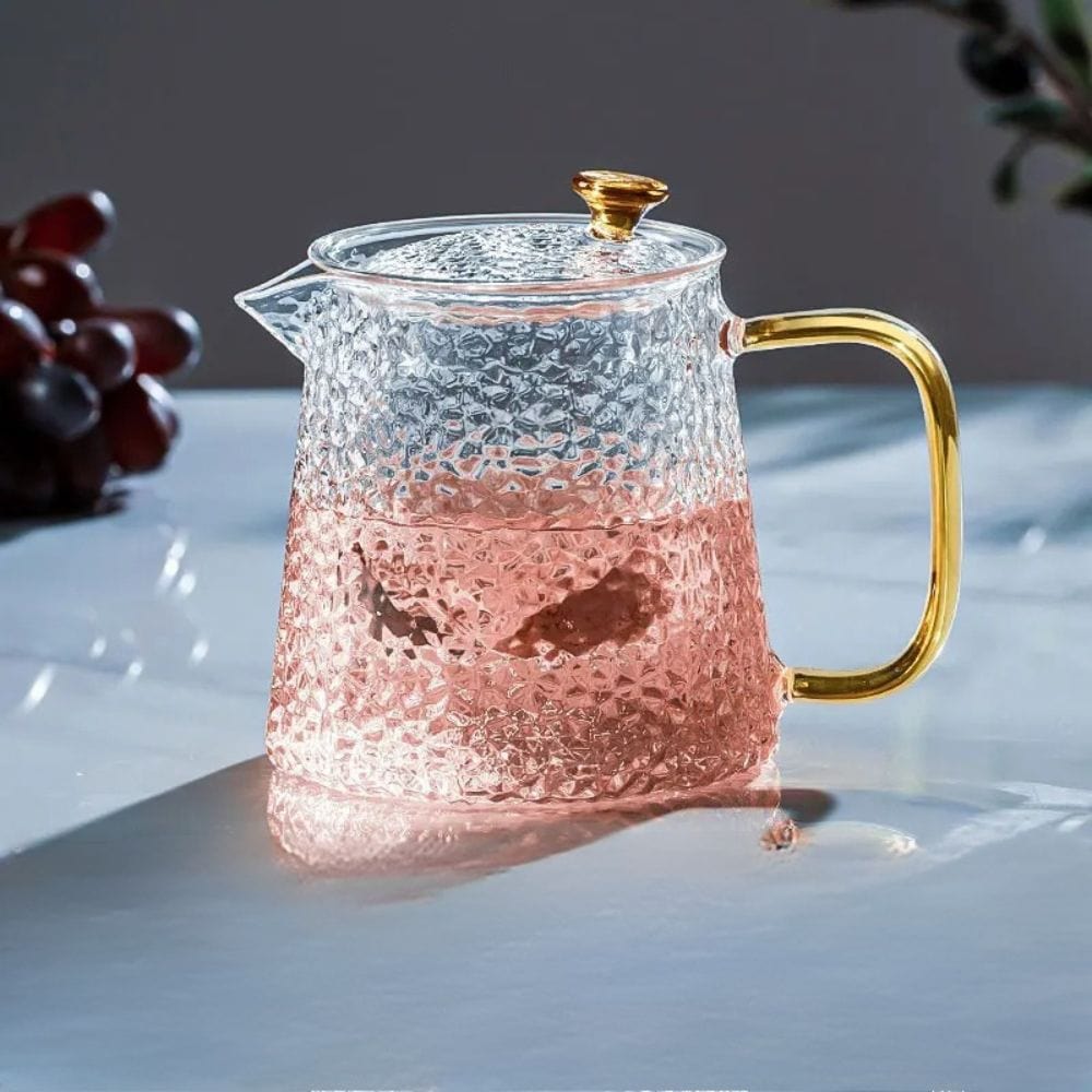 Théière en verre avec filtre 450 à 1000 ml