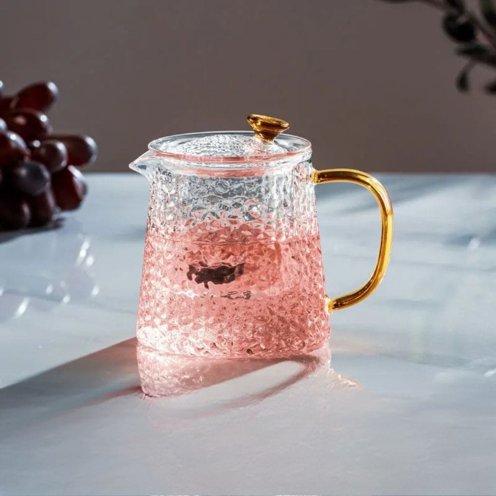 Théière en verre avec filtre 450 à 1000 ml