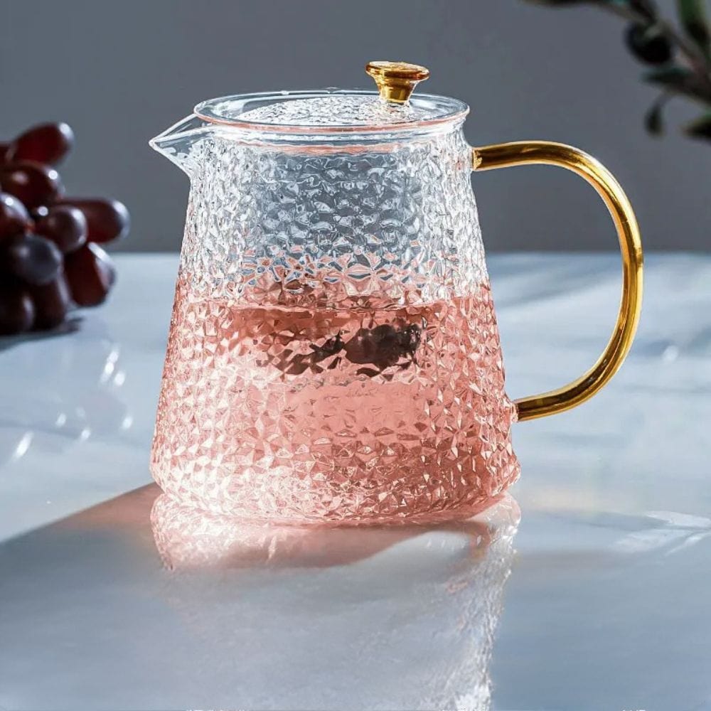 Théière en verre avec filtre 450 à 1000 ml