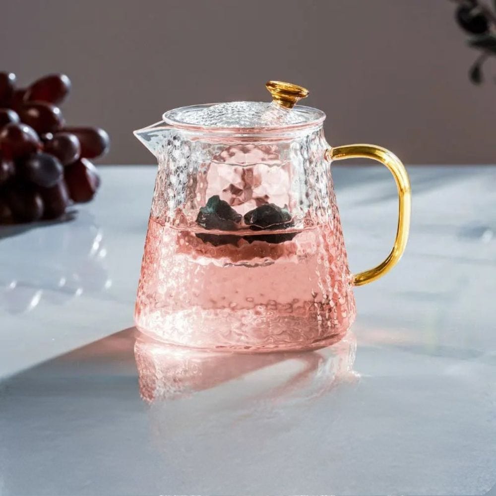 Théière en verre avec filtre 450 à 1000 ml