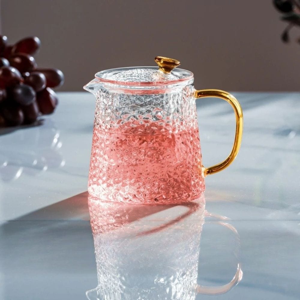 Théière en verre avec filtre 450 à 1000 ml