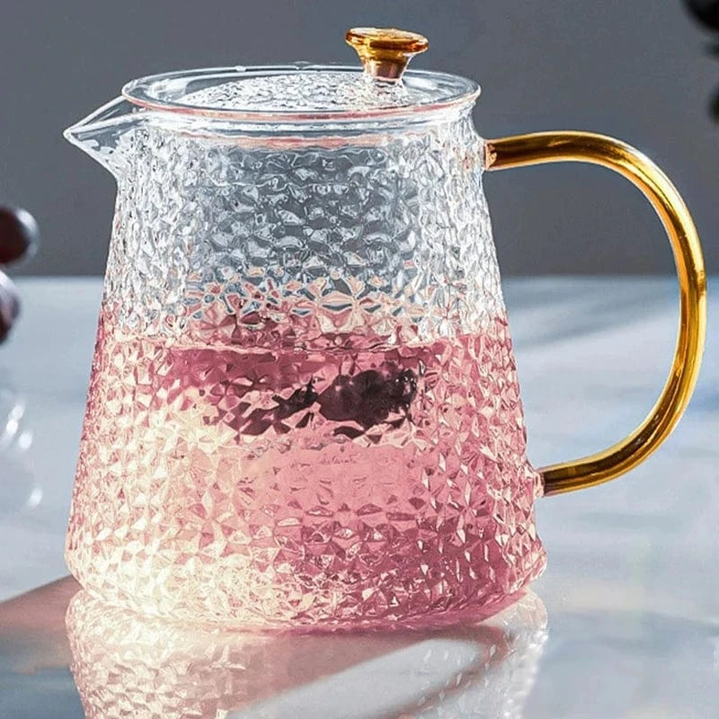 Théière en verre avec filtre 450 à 1000 ml