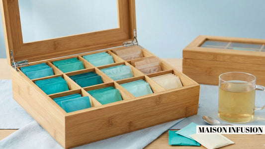 Boîte à Thé Compartimentée : Guide Complet (4, 6, 9, 12 Cases)