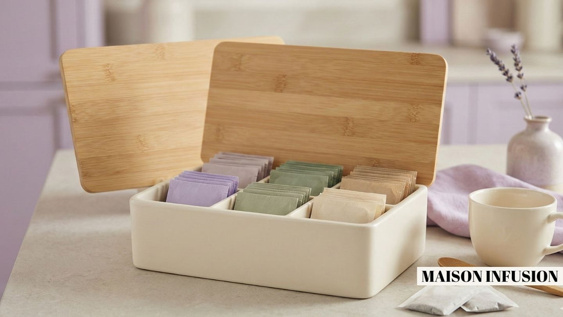 Boîte pour Sachets de Thé : Guide Complet (Organisation, Choix)