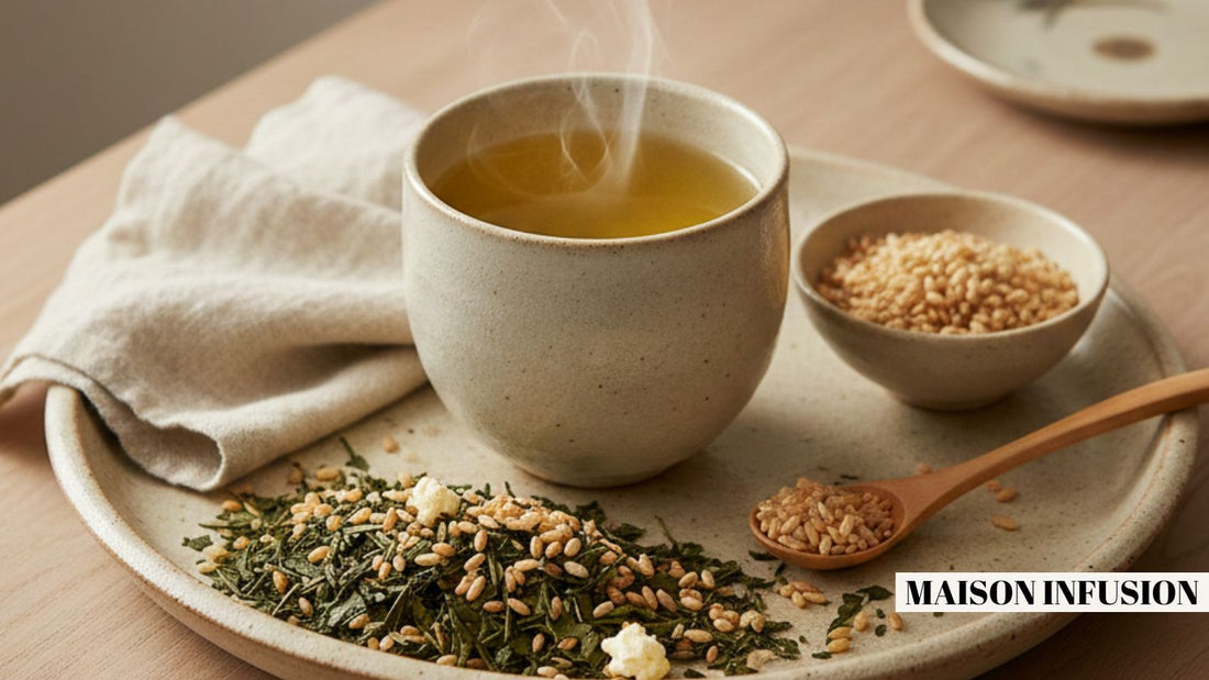 Genmaicha : Guide Complet du Thé Vert au Riz Grillé