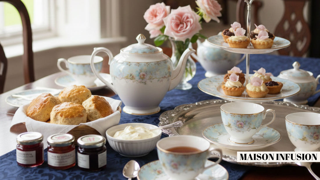 Service à Thé Anglais : Guide Complet (Tea Time, Bone China, Marques)