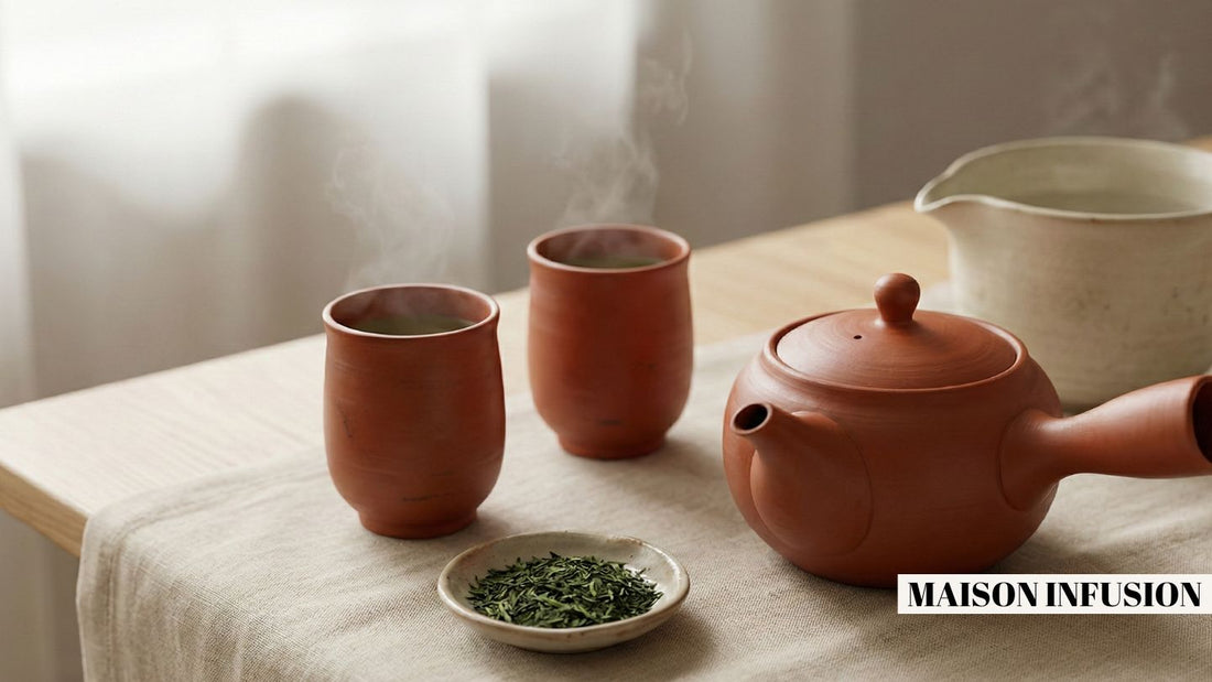 Service à Thé Japonais Guide Complet (Kyusu, Yunomi, Traditions)