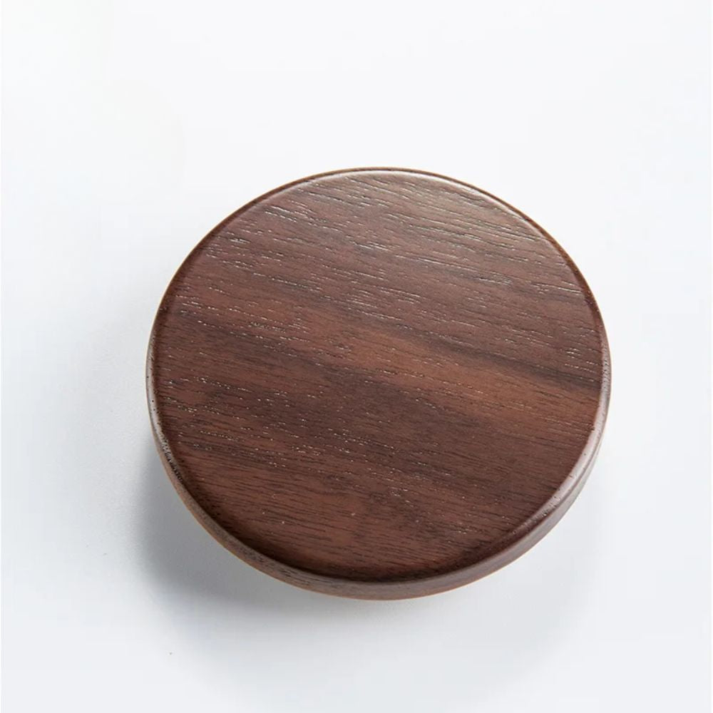 Tasse à thé en verre avec poignée bois