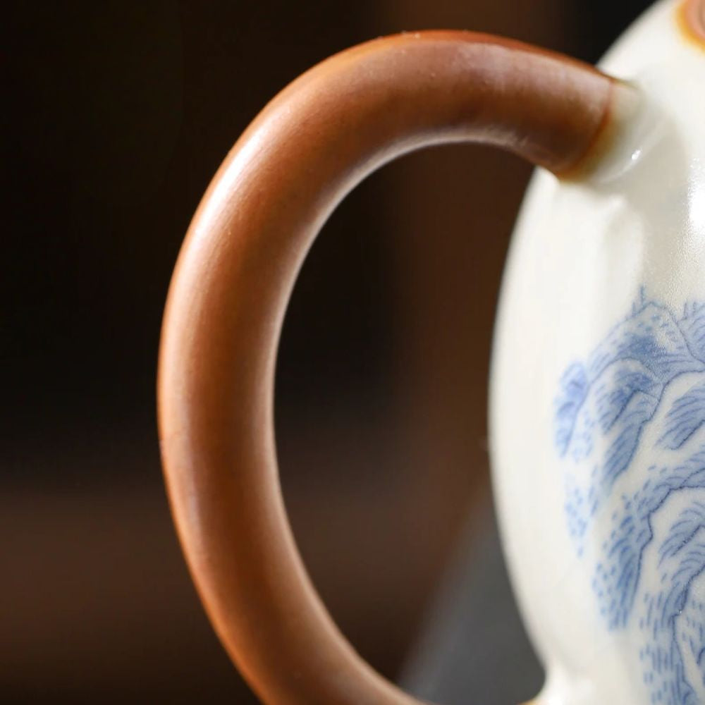 Théière en céramique Ru Kiln style chinois Xishi