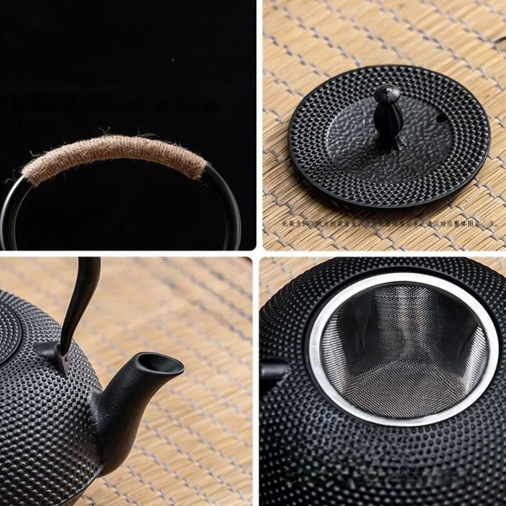Théière en fonte traditionnelle