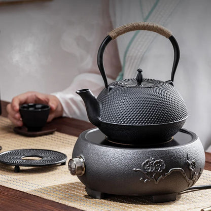 Théière en fonte traditionnelle