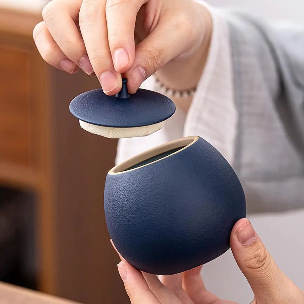 Boîte à thé en céramique bocal hermétique