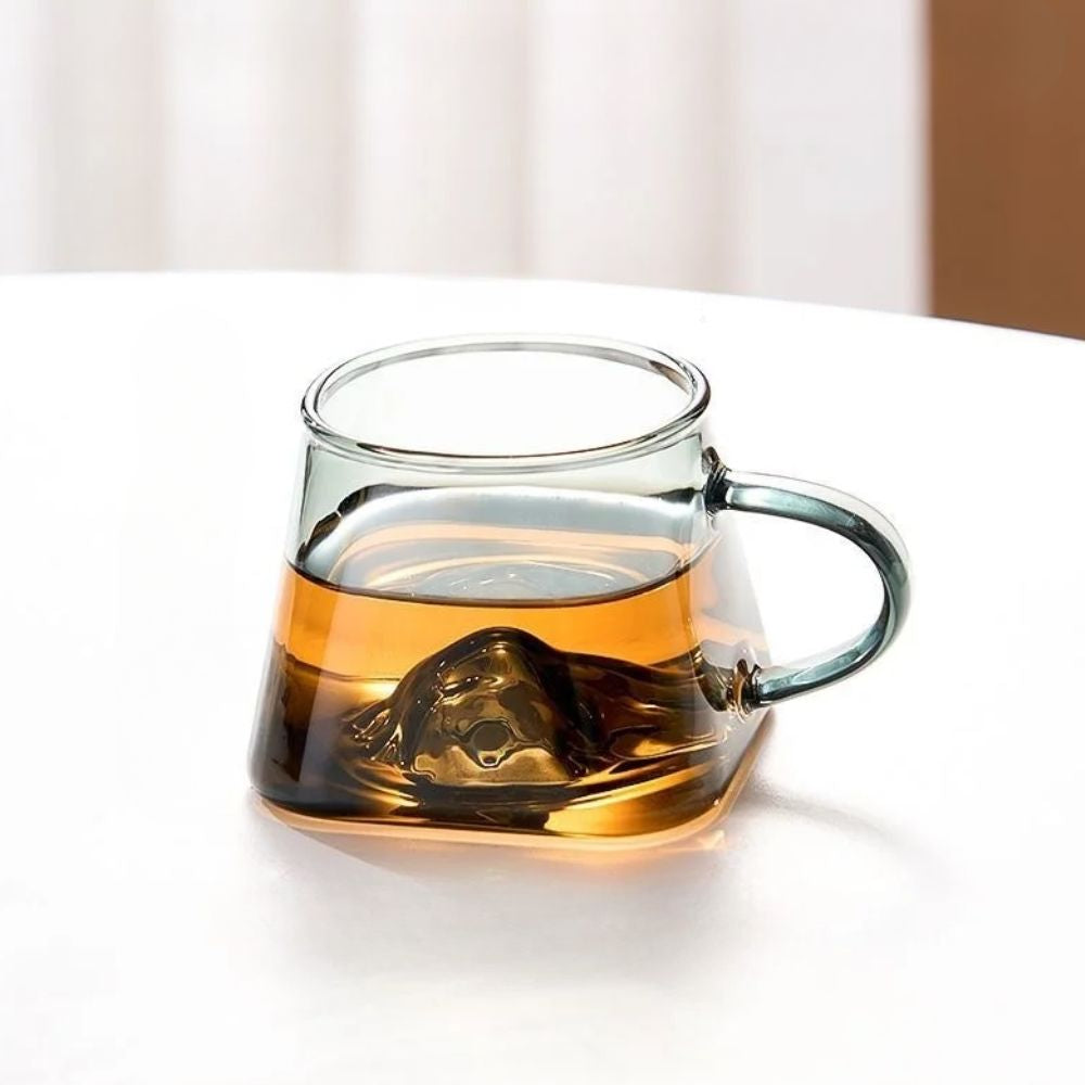 Tasse à thé en verre borosilicate