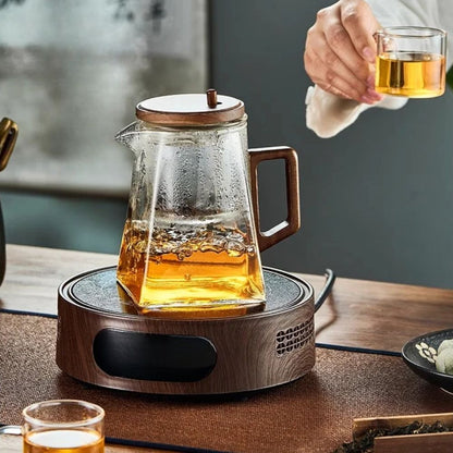 Théière flottante en verre Infuseur intégré