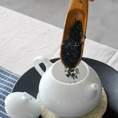 Chinese-style wooden teaspoon