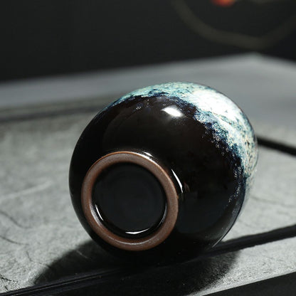 Tasse à thé japonaise en céramique émaillée