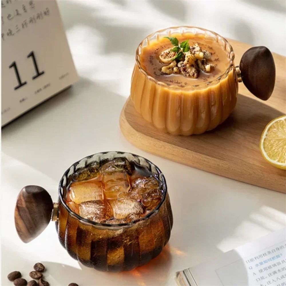 Tasse à thé en verre borosilicate avec infuseur couvercle Tasse à thé en verre borosilicate avec infuseur couvercle