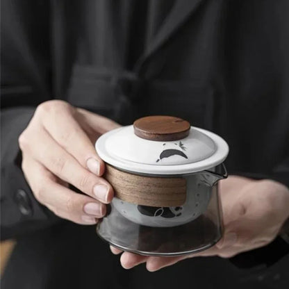 Service à thé de voyage avec pochette nomade