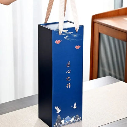 Coffret 5 tasses à thé artisanales en céramique