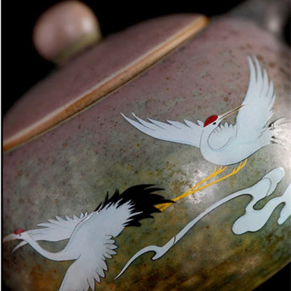 Théière en céramique vintage fabrication artisanale