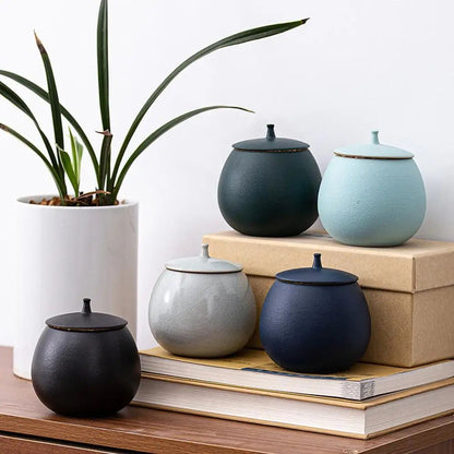 Boîte à thé en céramique bocal hermétique