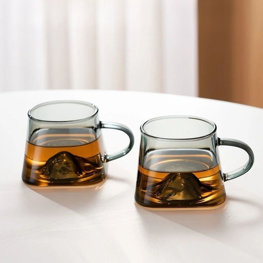 Tasse à thé en verre borosilicate