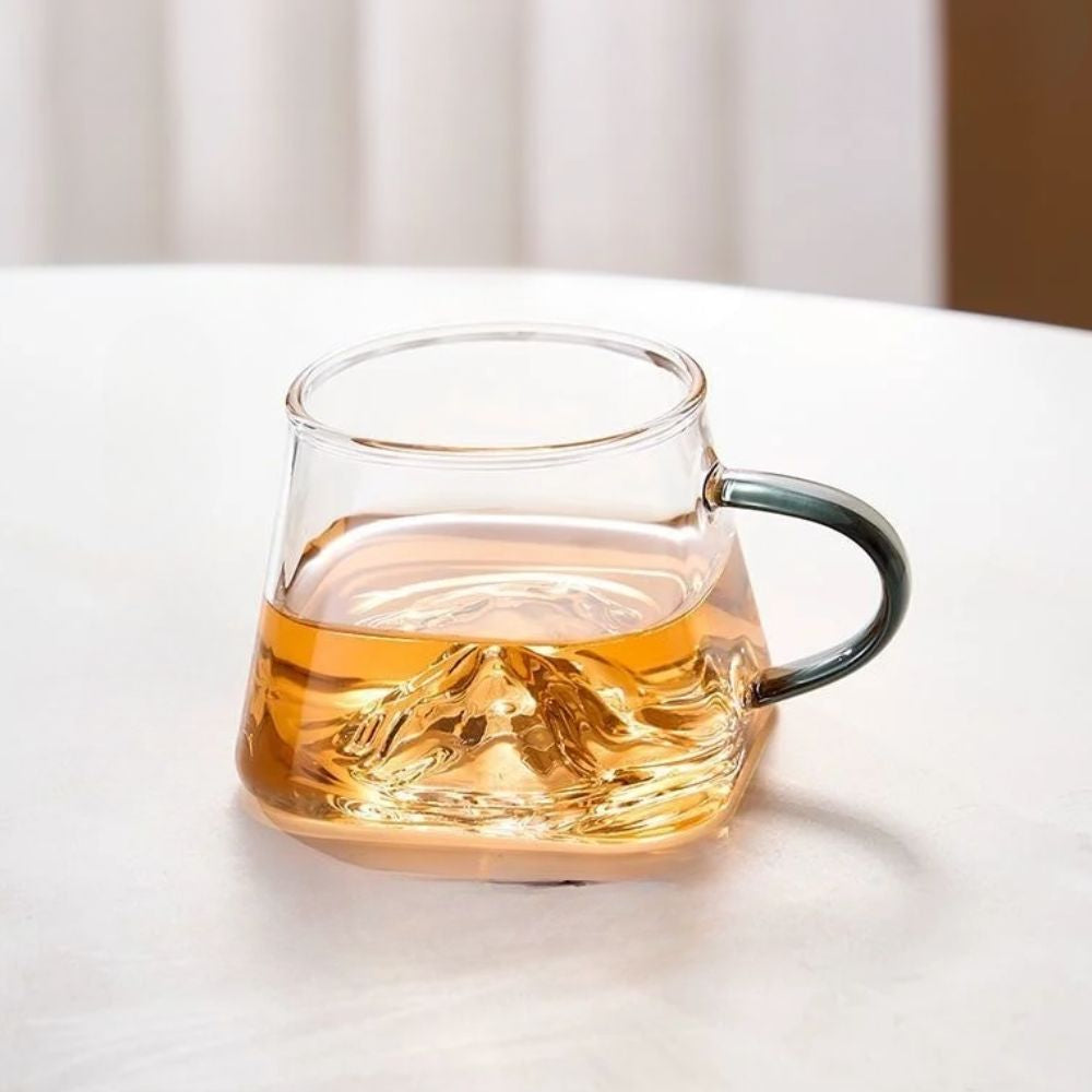 Tasse à thé en verre borosilicate