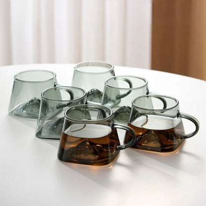 Tasse à thé en verre borosilicate