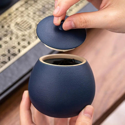 Boîte à thé en céramique bocal hermétique