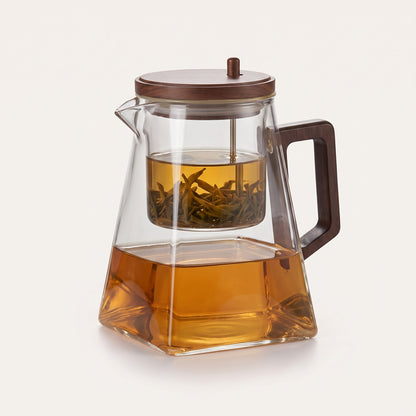 Théière flottante en verre Infuseur intégré