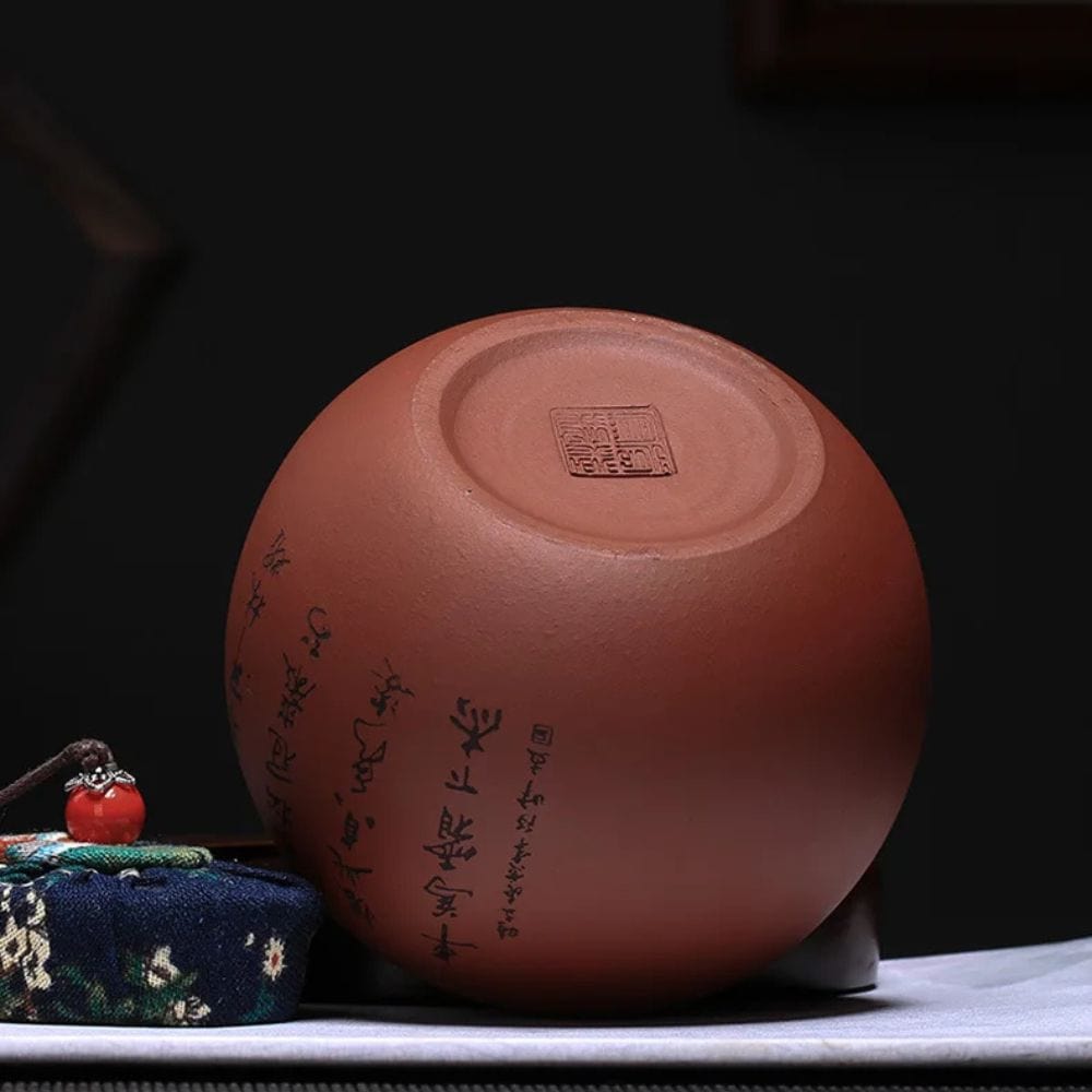 Boîte à thé en argile pot hermétique en terre