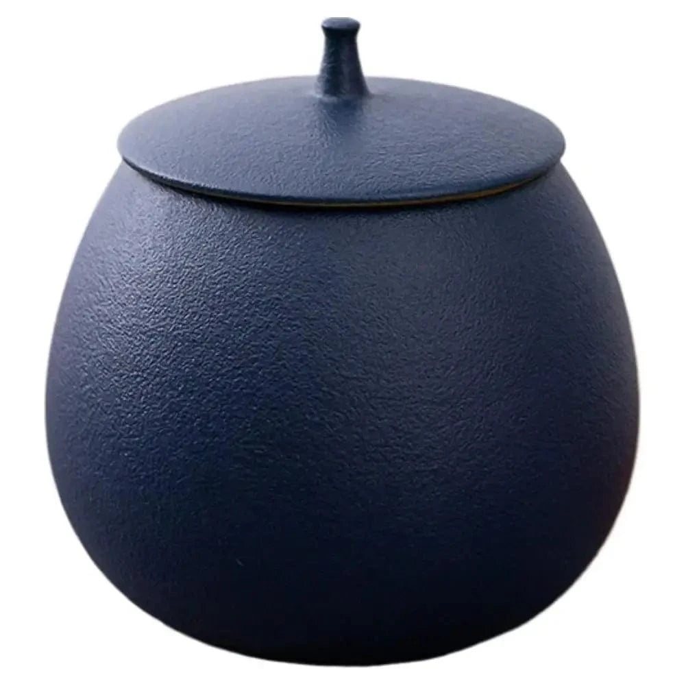 Boîte à thé en céramique bocal hermétique 200 ml (style vintage)