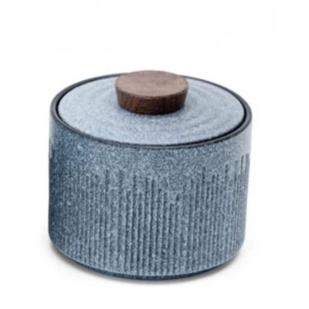 Mini boîte à thé en céramique pot hermétique décoratif 150 ml