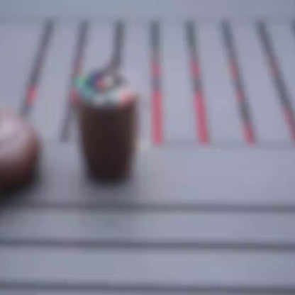 Service à thé de voyage en argile violette