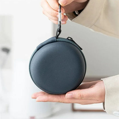 Service à thé de voyage 1 théière & 3 tasses avec pochette nomade