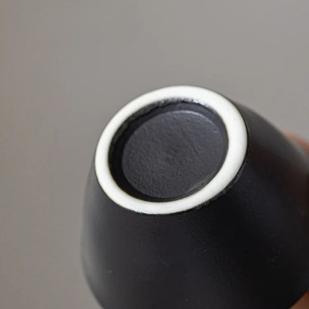 Service à thé portable en céramique kit de voyage 1 bol + 3 tasses