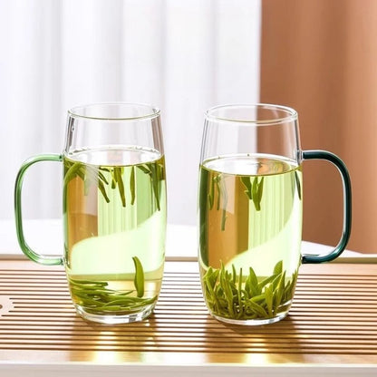 Tasse à thé en verre avec anse 400 ml