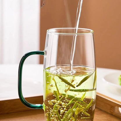 Tasse à thé en verre avec anse 400 ml