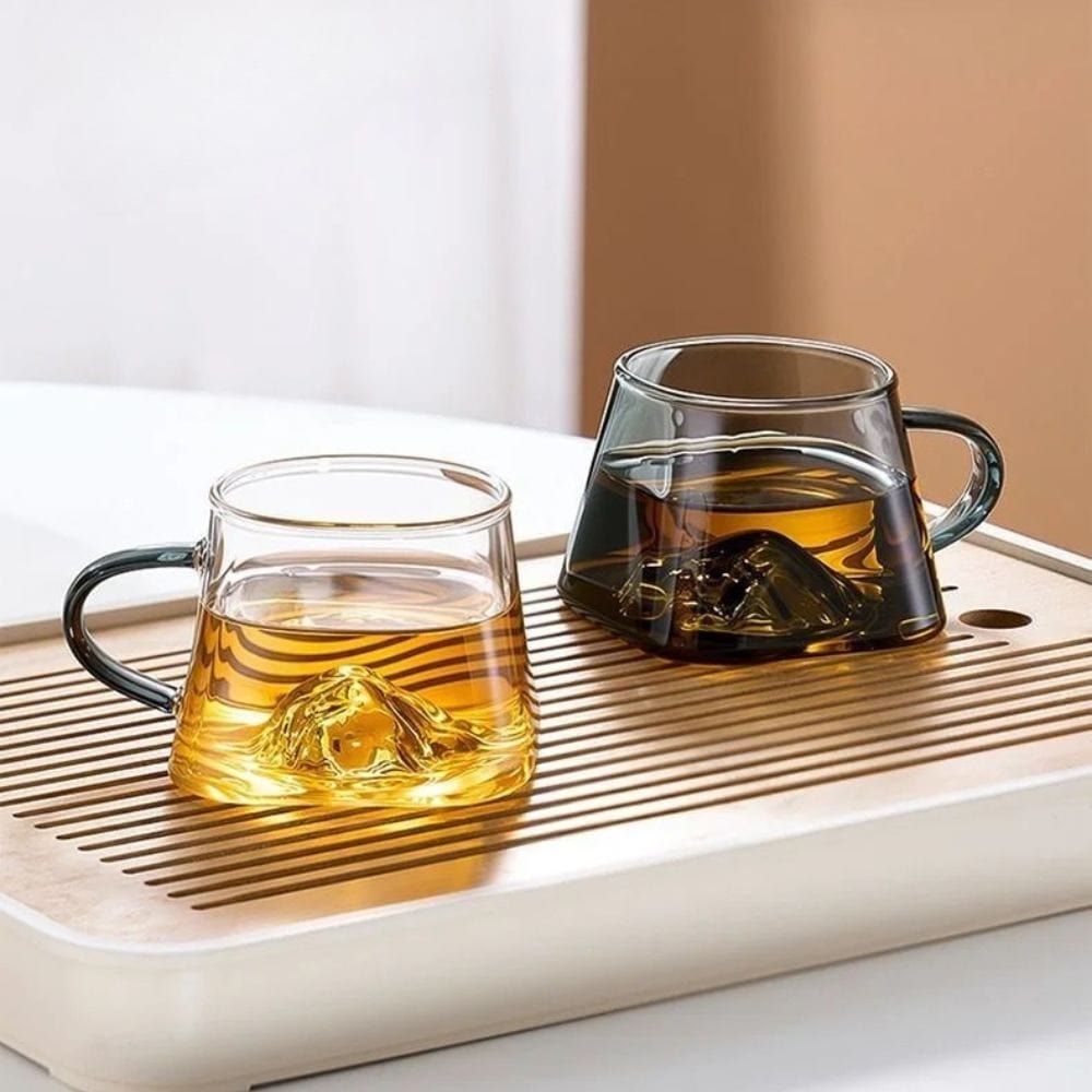 Tasse à thé en verre borosilicate 240 ml (à l’unité ou par lot)