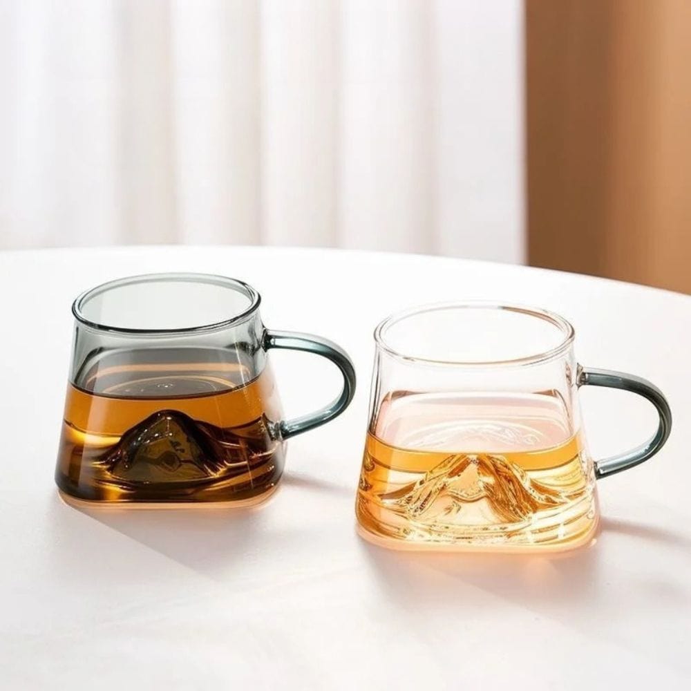 Tasse à thé en verre borosilicate 240 ml (à l’unité ou par lot)