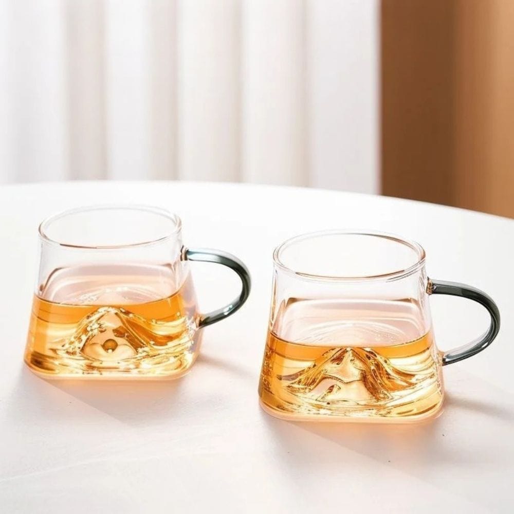 Tasse à thé en verre borosilicate 240 ml (à l’unité ou par lot)